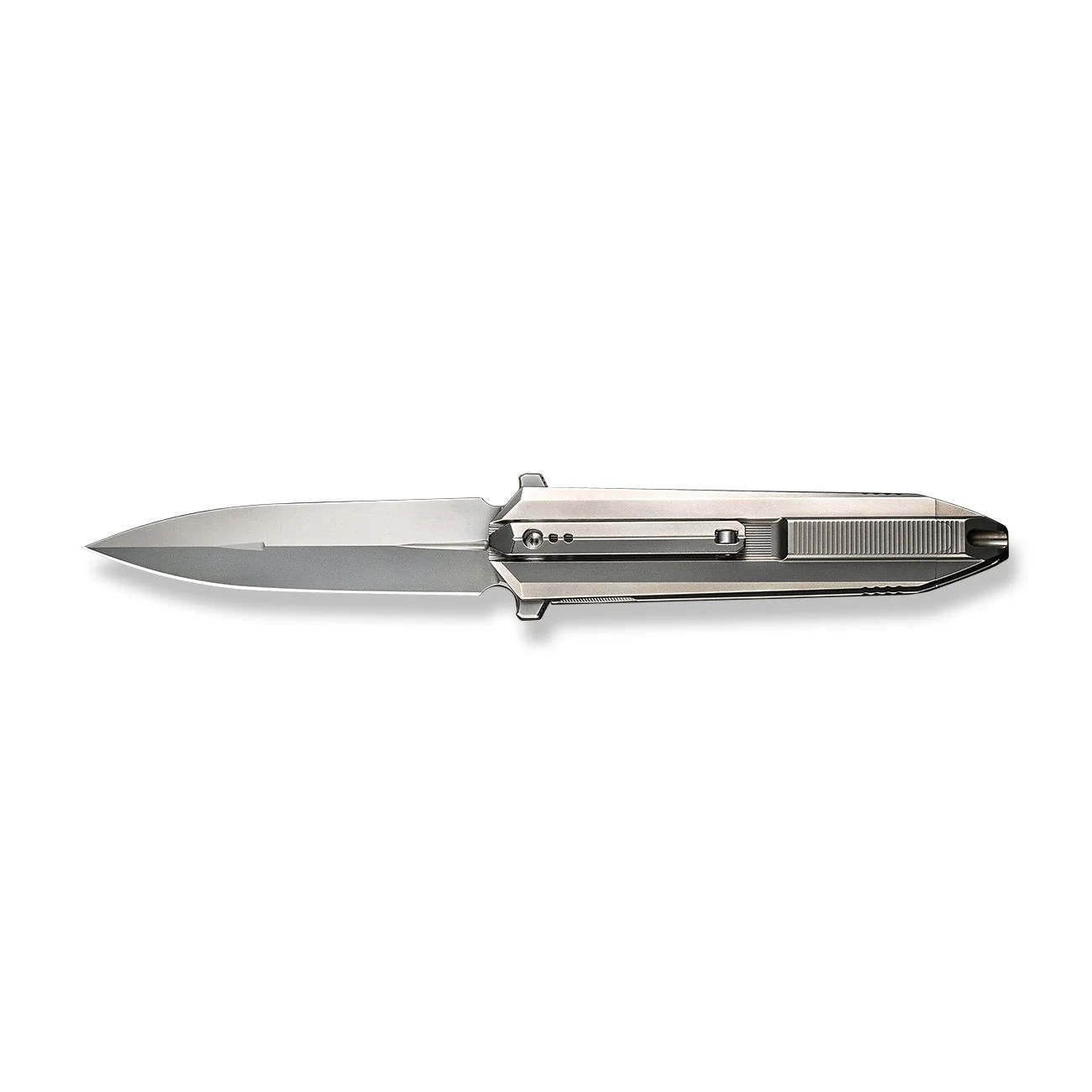 WEKNIFE Diatomic Flipper Knife Titanium Handle (3.78" CPM 20CV Blade) WE22032-2 - Image 5