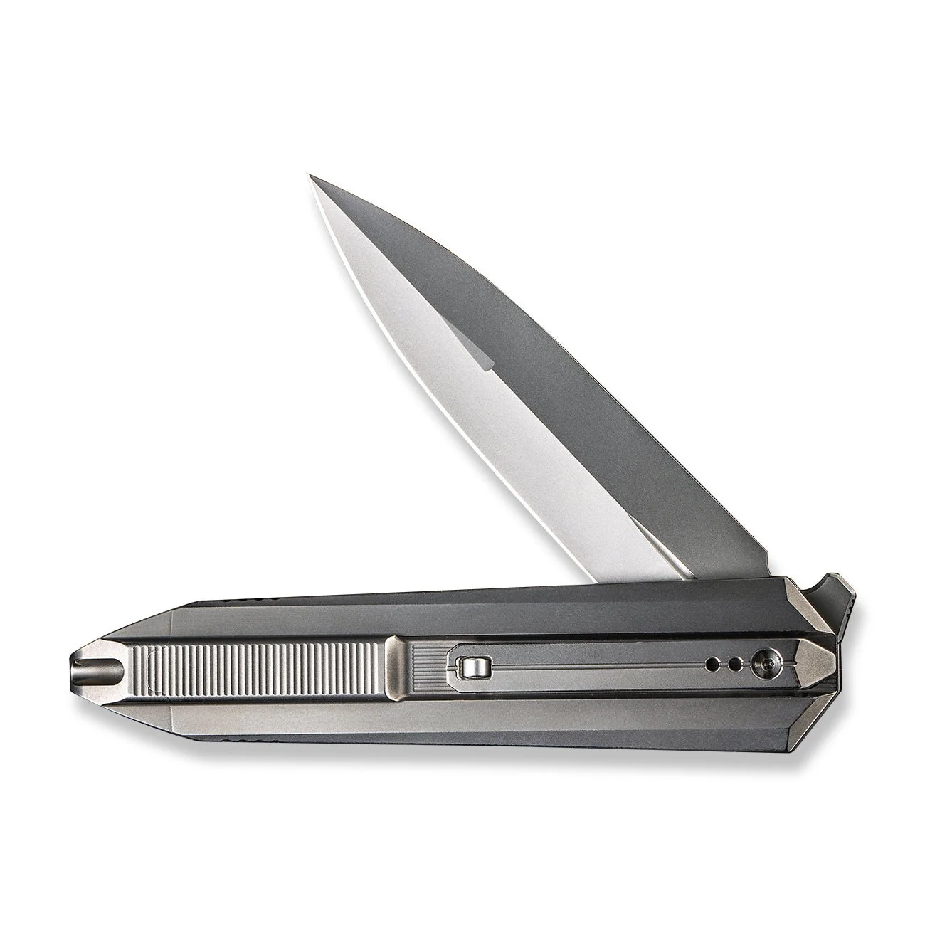 WEKNIFE Diatomic Flipper Knife Titanium Handle (3.78" CPM 20CV Blade) WE22032-2 - Image 6