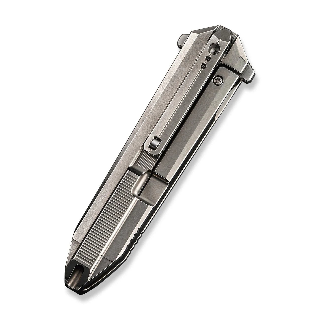 WEKNIFE Diatomic Flipper Knife Titanium Handle (3.78" CPM 20CV Blade) WE22032-2 - Image 8