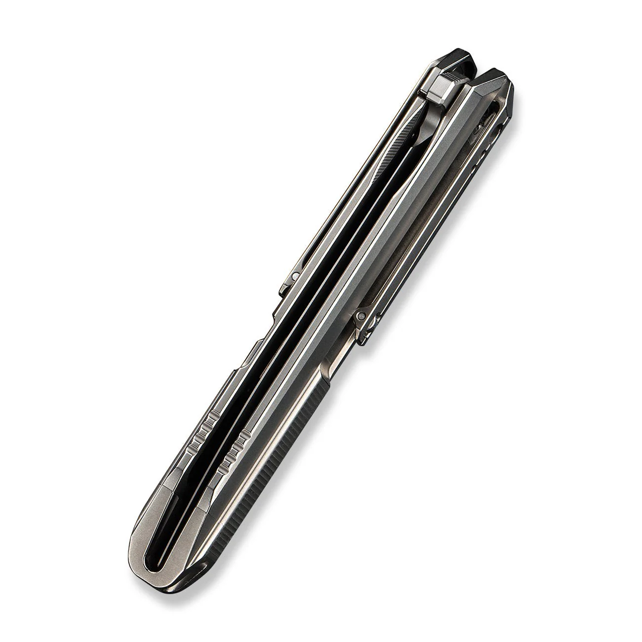 WEKNIFE Diatomic Flipper Knife Titanium Handle (3.78" CPM 20CV Blade) WE22032-2 - Image 9