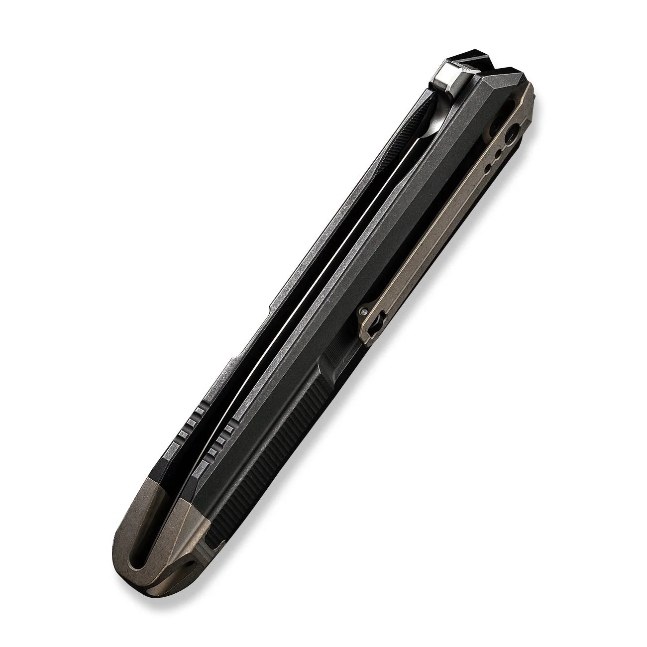 WEKNIFE Diatomic Flipper Knife Titanium Handle (3.78" CPM 20CV Blade) WE22032-3 - Image 9