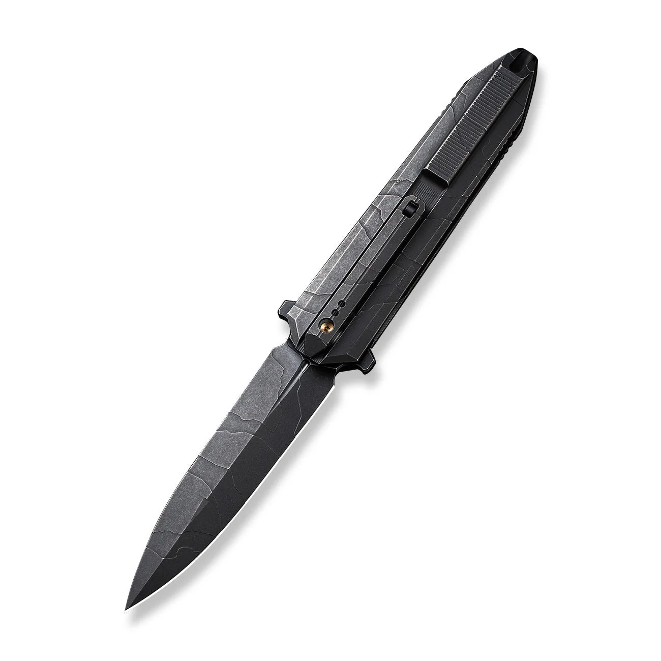 WEKNIFE Diatomic Flipper Knife Titanium Handle (3.78" CPM 20CV Blade) WE22032-4 - Image 5