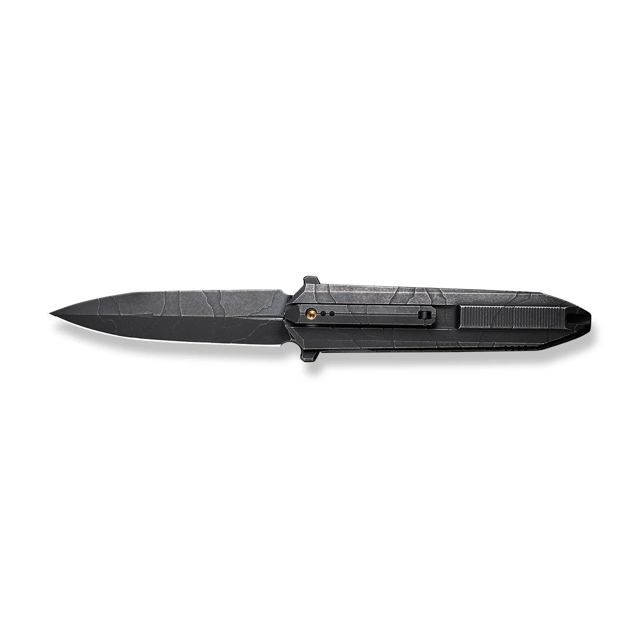 WEKNIFE Diatomic Flipper Knife Titanium Handle (3.78" CPM 20CV Blade) WE22032-4 - Image 6