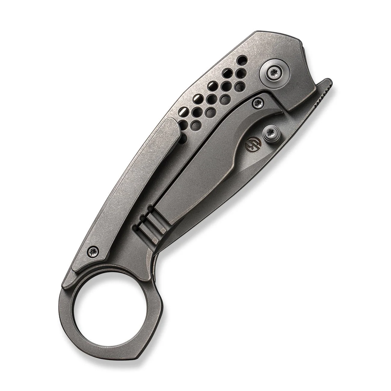 WEKNIFE Envisage Front Flipper Knife Titanium Handle (2.42" CPM 20CV Blade) WE22013-1 - Image 7