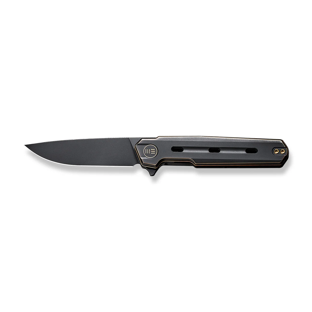 WEKNIFE Navo Flipper Knife Titanium Handle (3.25" CPM 20CV Blade) WE22026-3 - Image 4