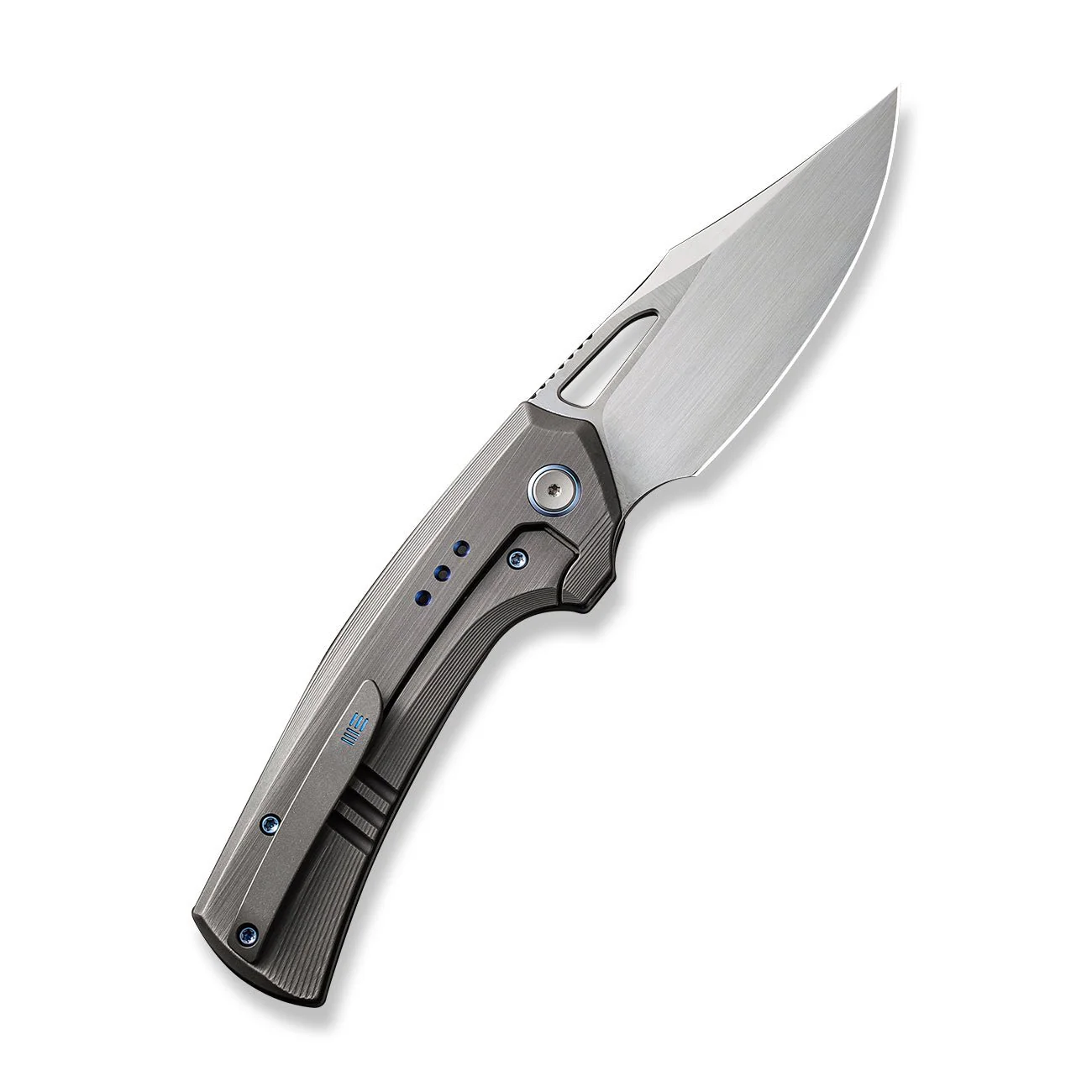 WEKNIFE Nefaris Flipper & Thumb Hole Knife Titanium Handle (3.48" CPM 20CV Blade) WE22040D-1 - Image 2