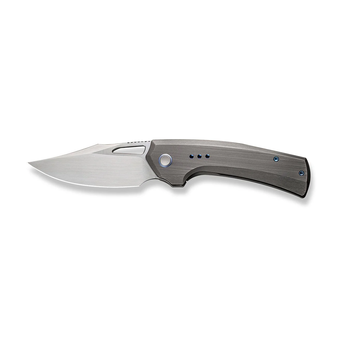 WEKNIFE Nefaris Flipper & Thumb Hole Knife Titanium Handle (3.48" CPM 20CV Blade) WE22040D-1 - Image 4