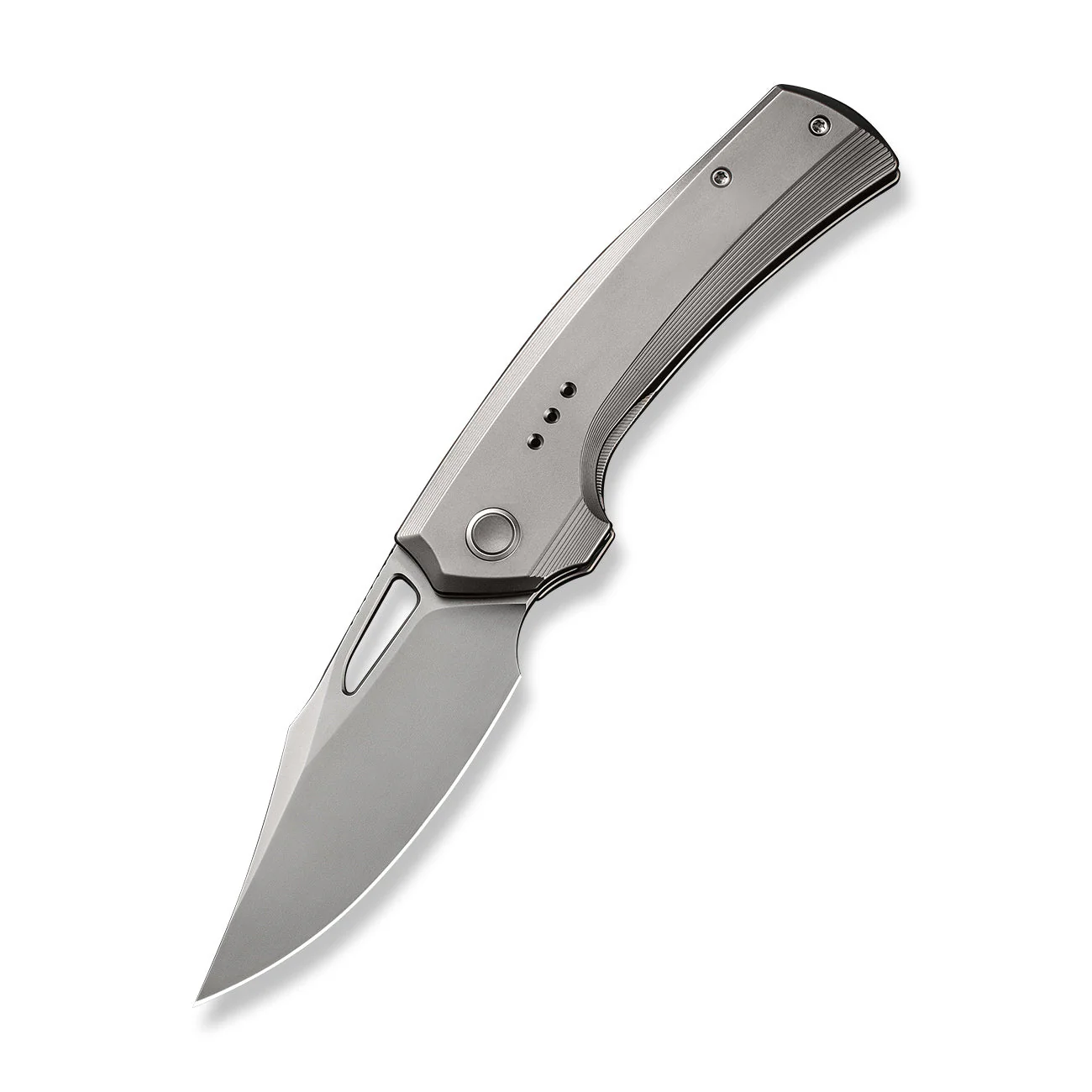 WEKNIFE Nefaris Flipper & Thumb Hole Knife Titanium Handle (3.48" CPM 20CV Blade) WE22040D-2 - Image 3