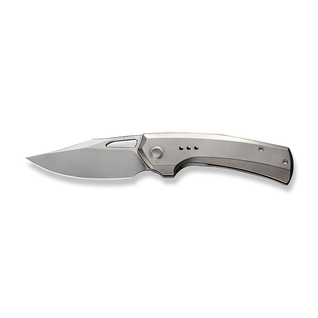 WEKNIFE Nefaris Flipper & Thumb Hole Knife Titanium Handle (3.48" CPM 20CV Blade) WE22040D-2 - Image 4