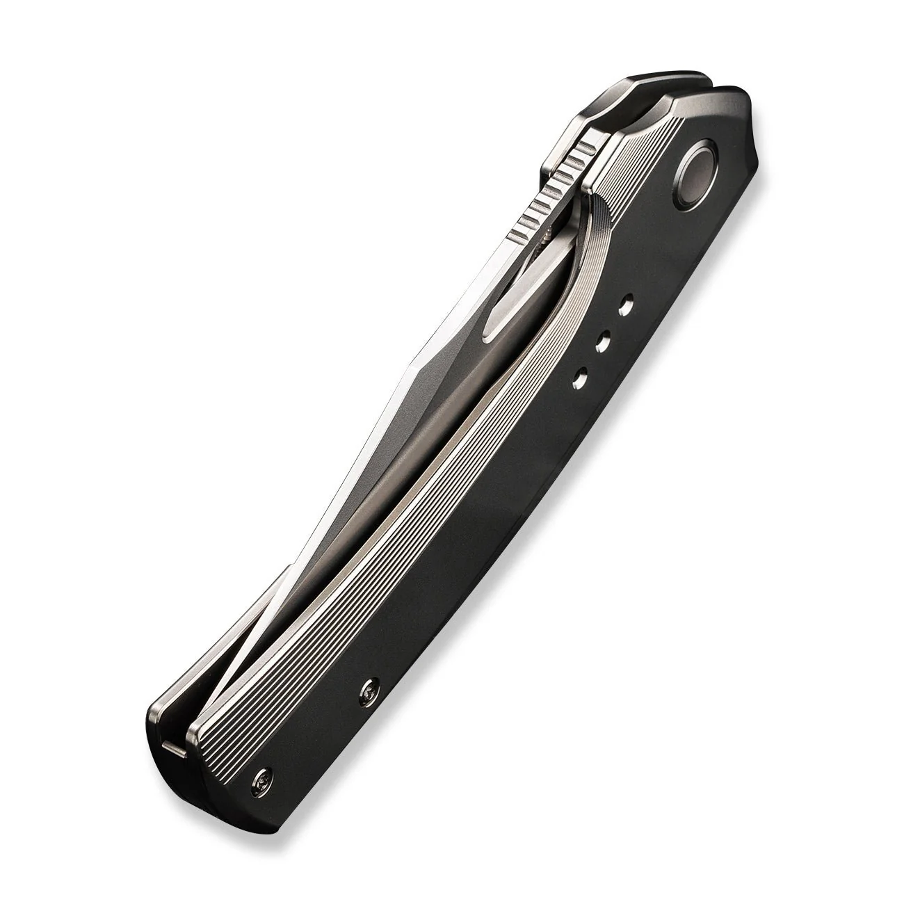 WEKNIFE Nefaris Flipper & Thumb Hole Knife Titanium Handle (3.48" CPM 20CV Blade) WE22040D-2 - Image 8