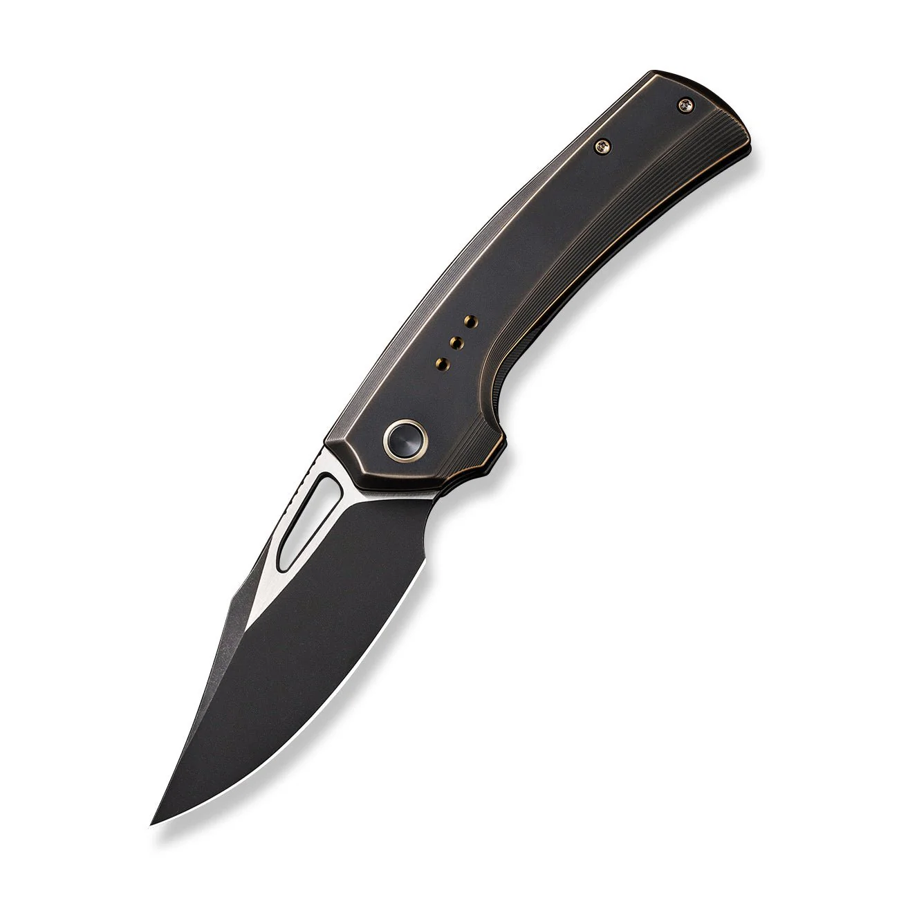 WEKNIFE Nefaris Flipper & Thumb Hole Knife Titanium Handle (3.48" CPM 20CV Blade) WE22040D-3 - Image 3