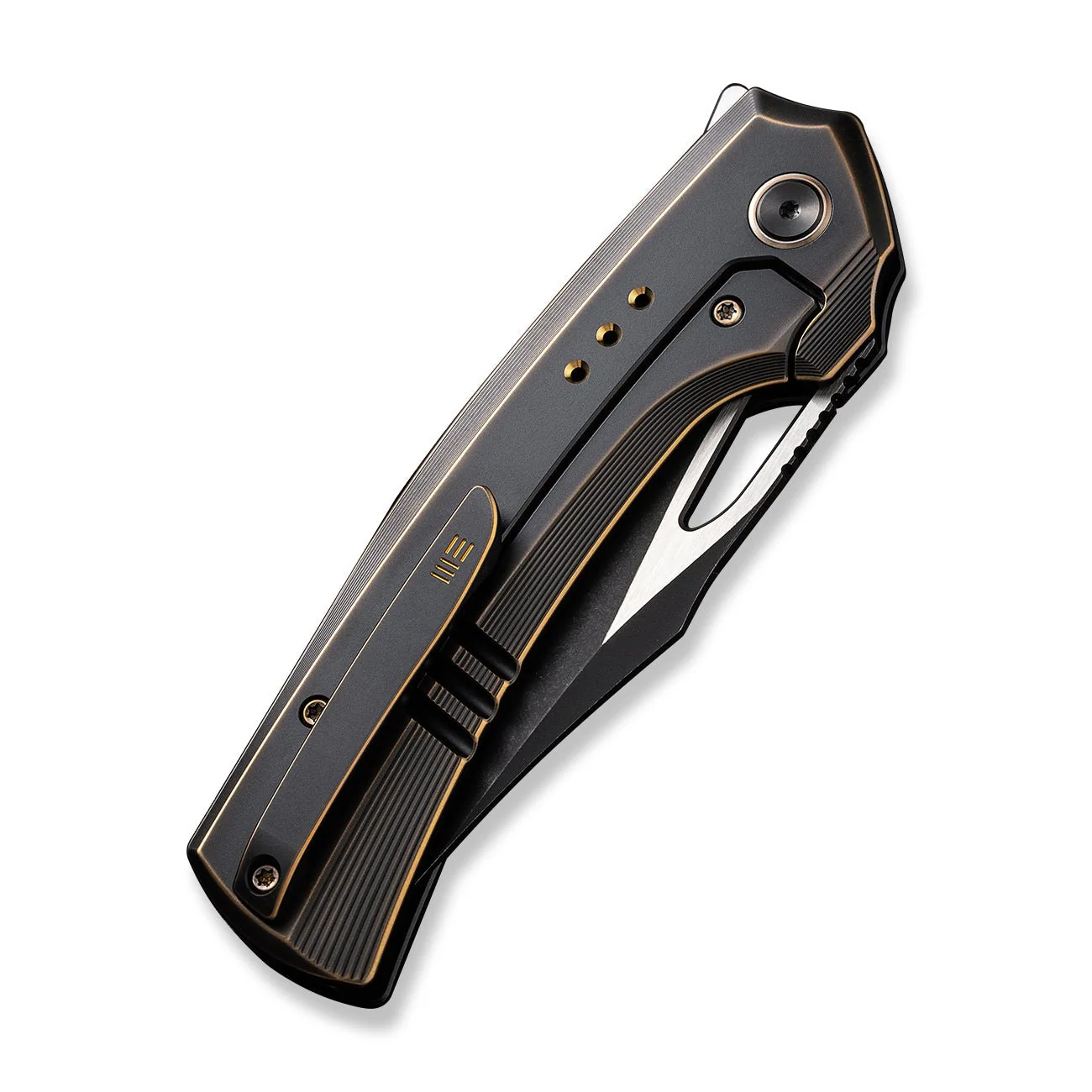 WEKNIFE Nefaris Flipper & Thumb Hole Knife Titanium Handle (3.48" CPM 20CV Blade) WE22040D-3 - Image 7