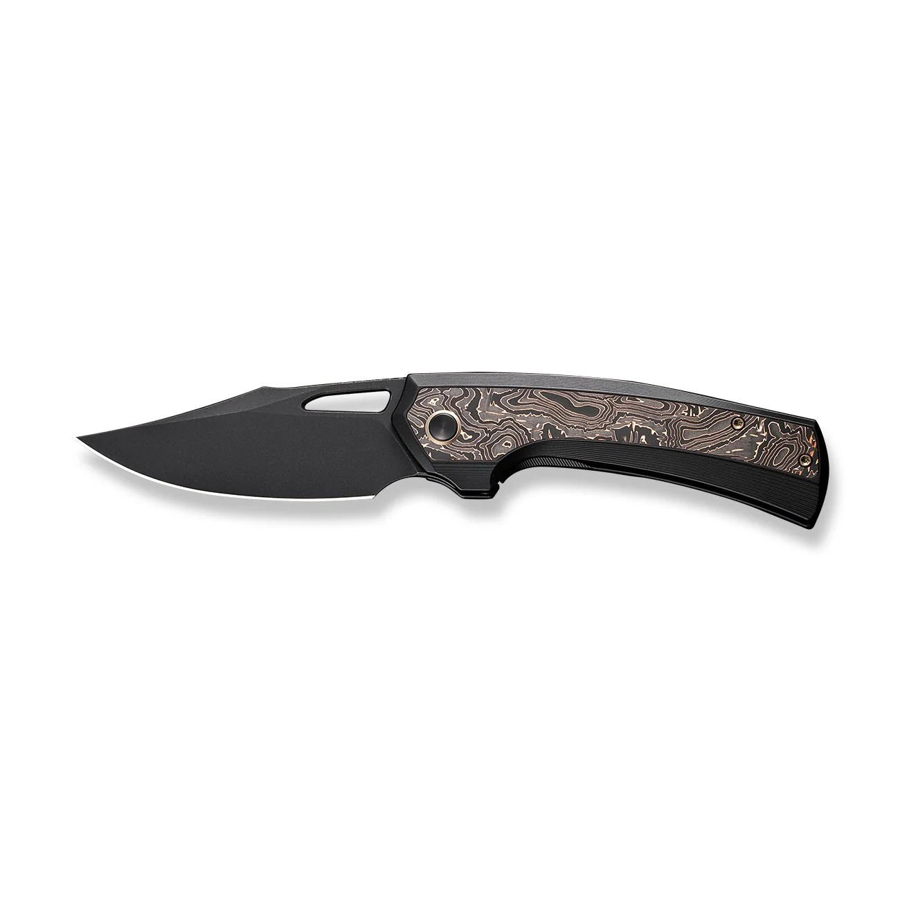 WEKNIFE Nefaris Flipper & Thumb Hole Knife Titanium Handle (3.48" CPM 20CV Blade) WE22040F-1 - Image 4