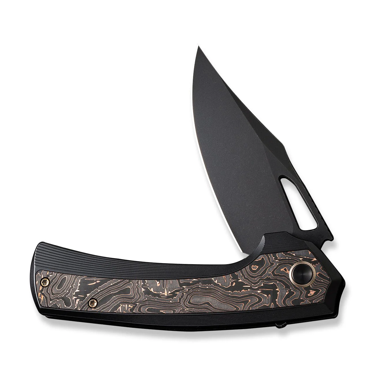 WEKNIFE Nefaris Flipper & Thumb Hole Knife Titanium Handle (3.48" CPM 20CV Blade) WE22040F-1 - Image 5