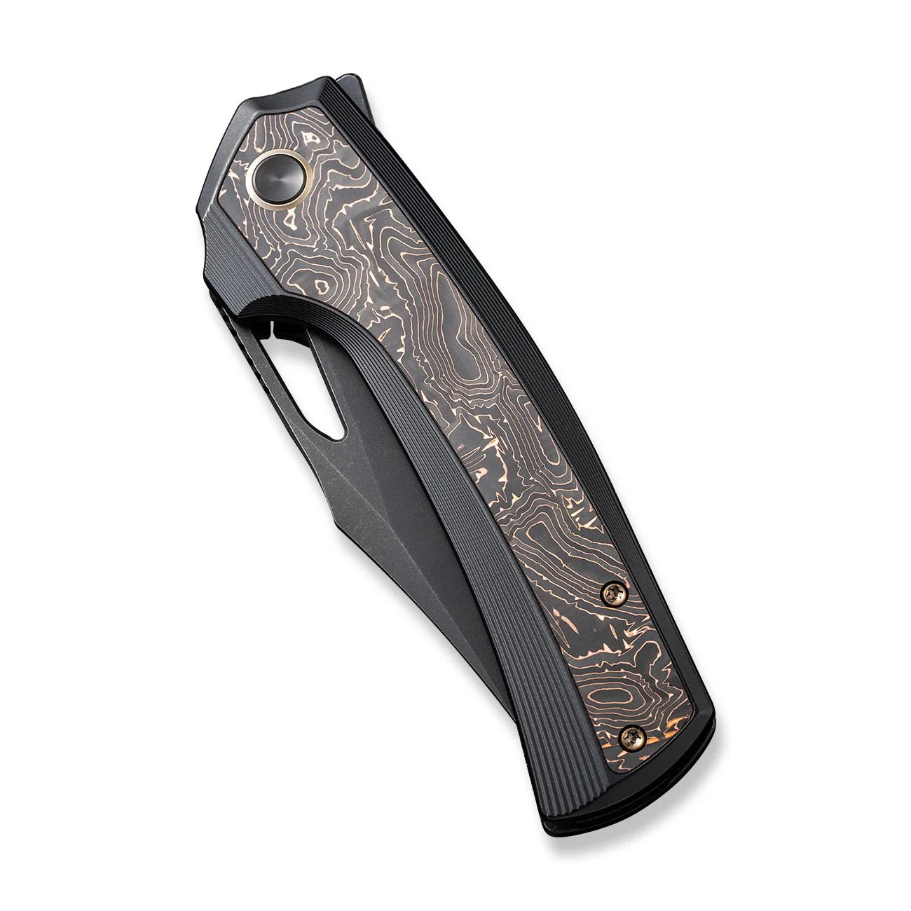 WEKNIFE Nefaris Flipper & Thumb Hole Knife Titanium Handle (3.48" CPM 20CV Blade) WE22040F-1 - Image 6