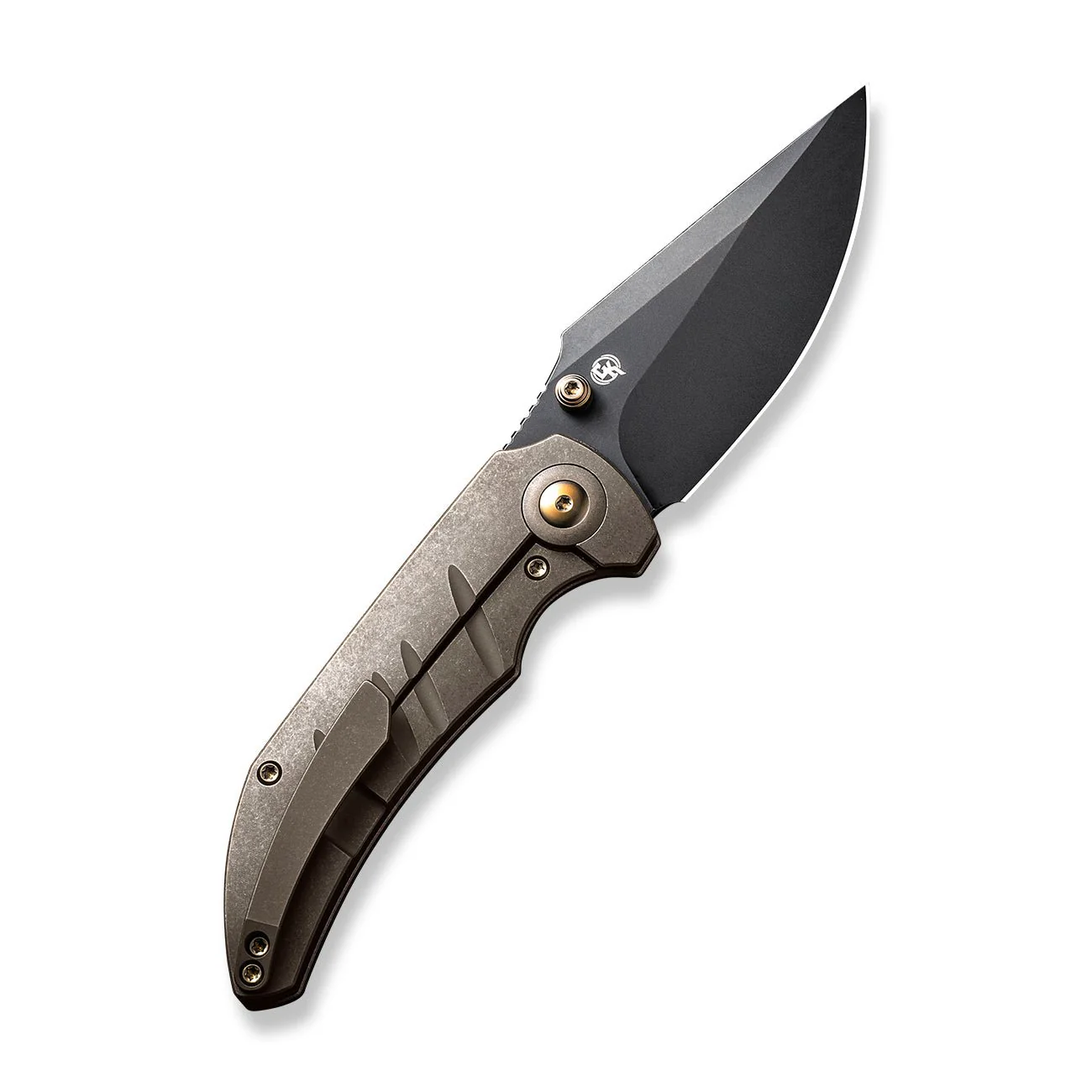 WEKNIFE Riff-Raff Thumb Stud Knife Titanium Handle (3.12" CPM 20CV Blade) WE22020B-1 - Image 2