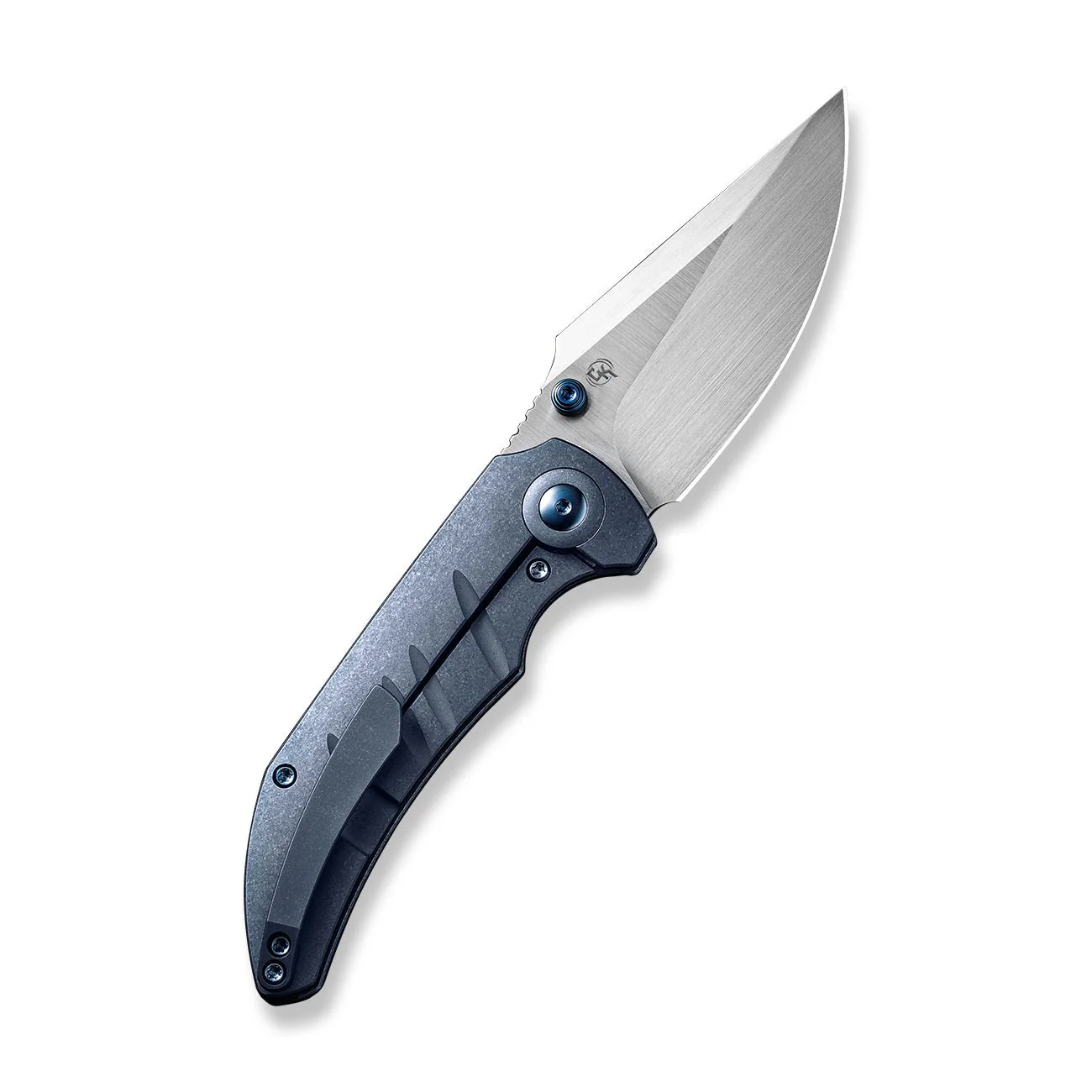 WEKNIFE Riff-Raff Thumb Stud Knife Titanium Handle (3.12" CPM 20CV Blade) WE22020B-2 - Image 2
