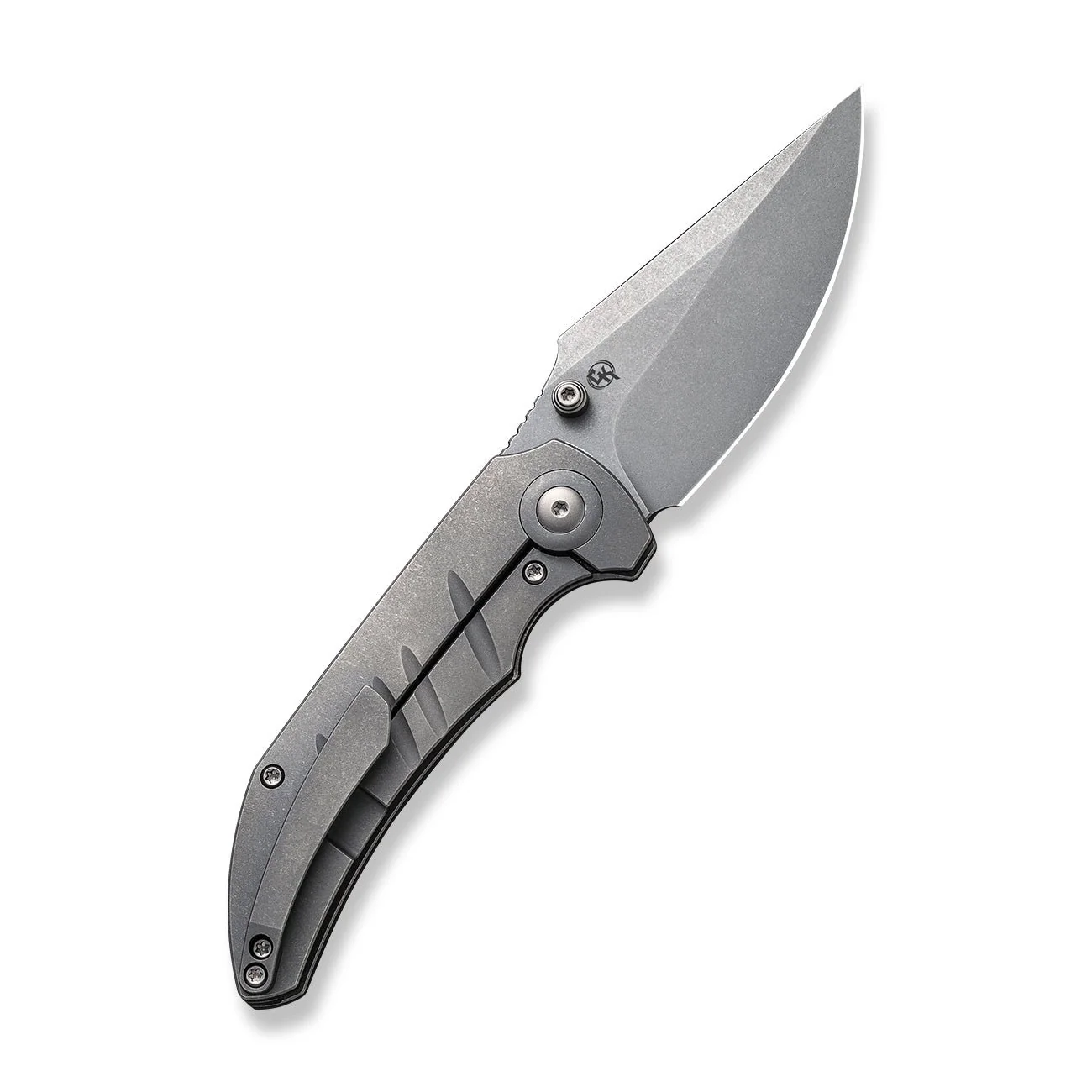 WEKNIFE Riff-Raff Thumb Stud Knife Titanium Handle (3.12" CPM 20CV Blade) WE22020B-3 - Image 2