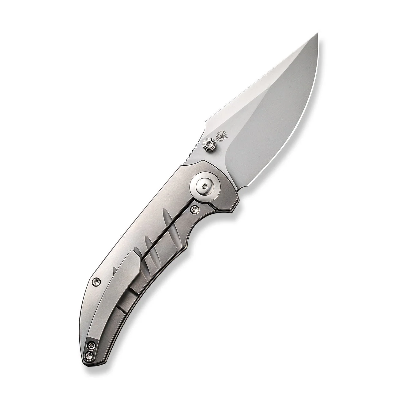 WEKNIFE Riff-Raff Thumb Stud Knife Titanium Handle (3.12" CPM 20CV Blade) WE22020B-4 - Image 2