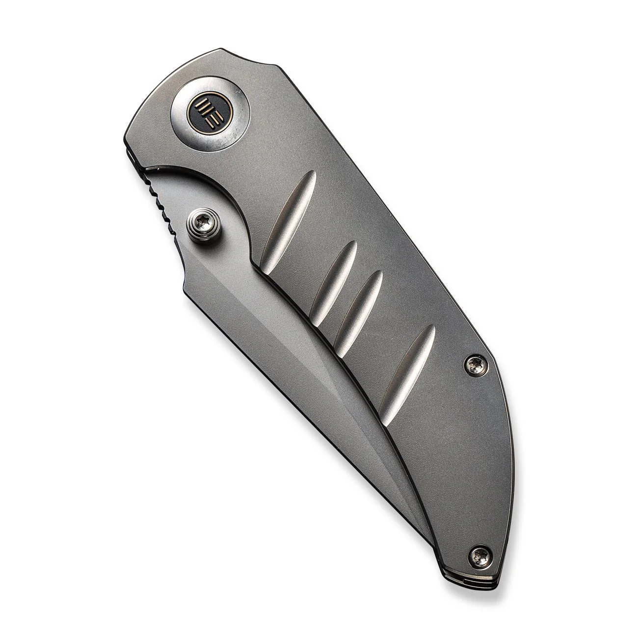 WEKNIFE Riff-Raff Thumb Stud Knife Titanium Handle (3.12" CPM 20CV Blade) WE22020B-4 - Image 6