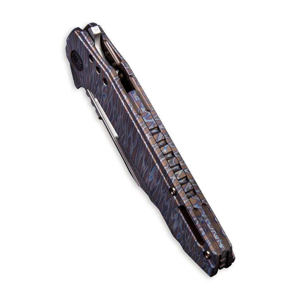 WEKNIFE Roxi 4 Flipper & Thumb Hole Knife Titanium Handle (3.98" CPM S35VN Blade) 916A - Image 4