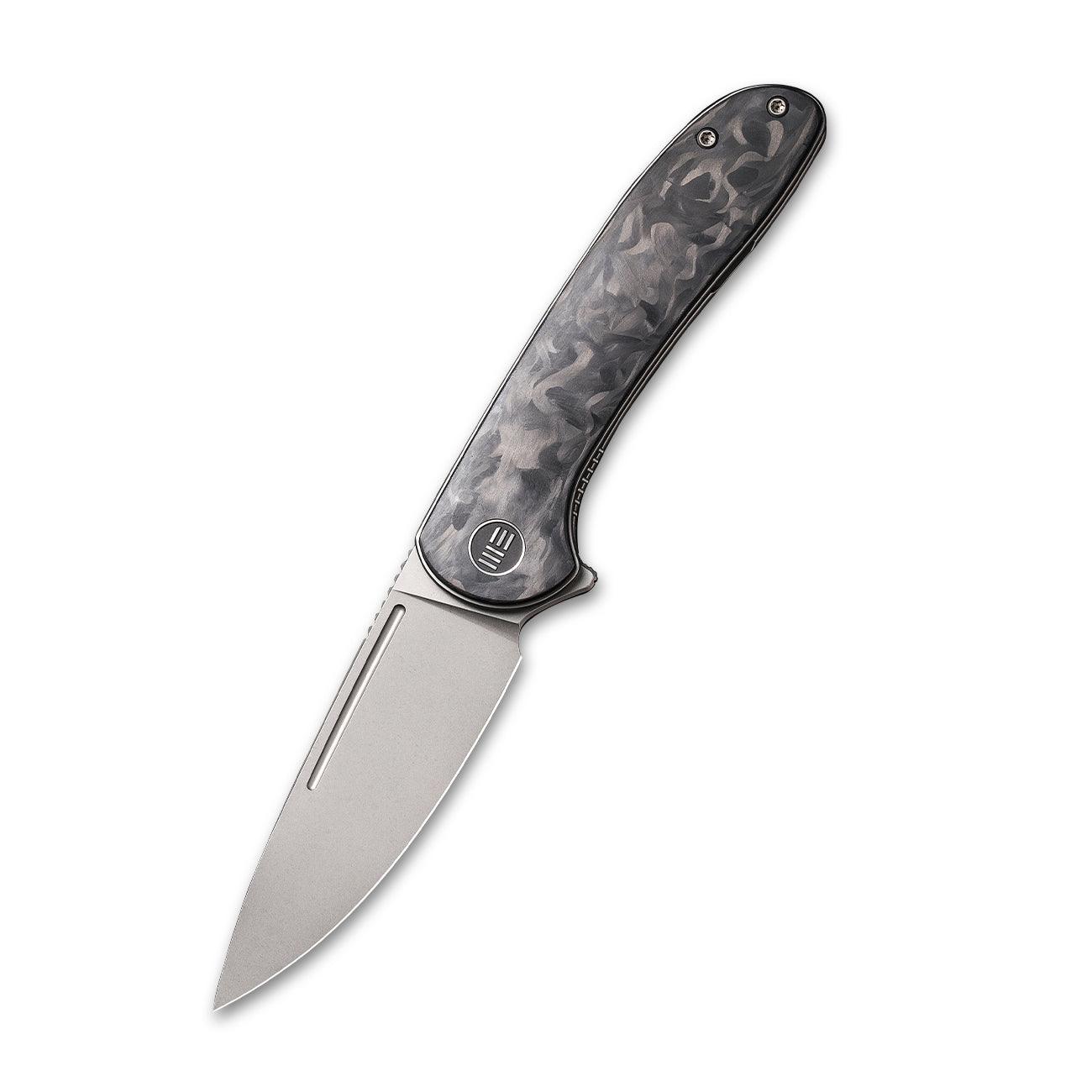 WEKNIFE Saakshi Flipper Knife Carbon Fiber Handle (3.30" CPM 20CV Blade) WE20020C-1 - Image 3