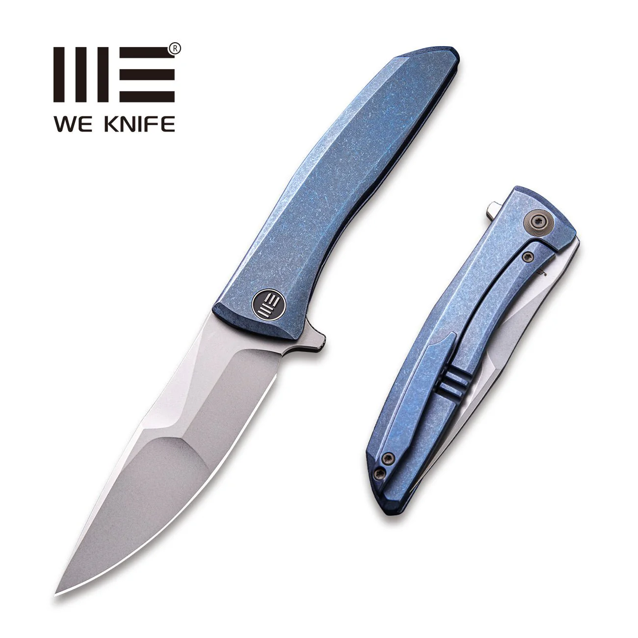 WEKNIFE Scoppio Flipper Knife Titanium Handle (3.63" CPM 20CV Blade) 923A