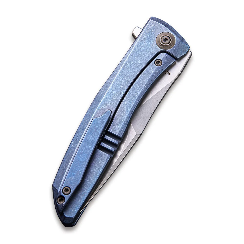 WEKNIFE Scoppio Flipper Knife Titanium Handle (3.63" CPM 20CV Blade) 923A - Image 6
