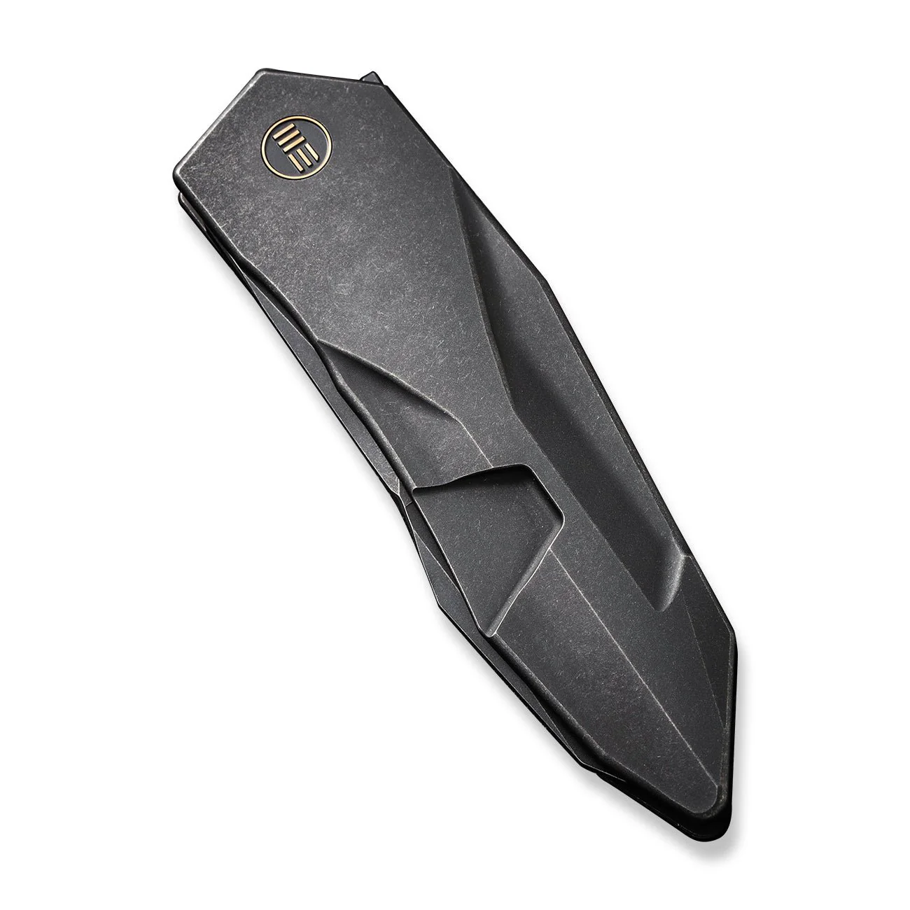 WEKNIFE Solid Flipper Knife Titanium Handle (3.88" CPM 20CV Blade) WE22028-1 - Image 7