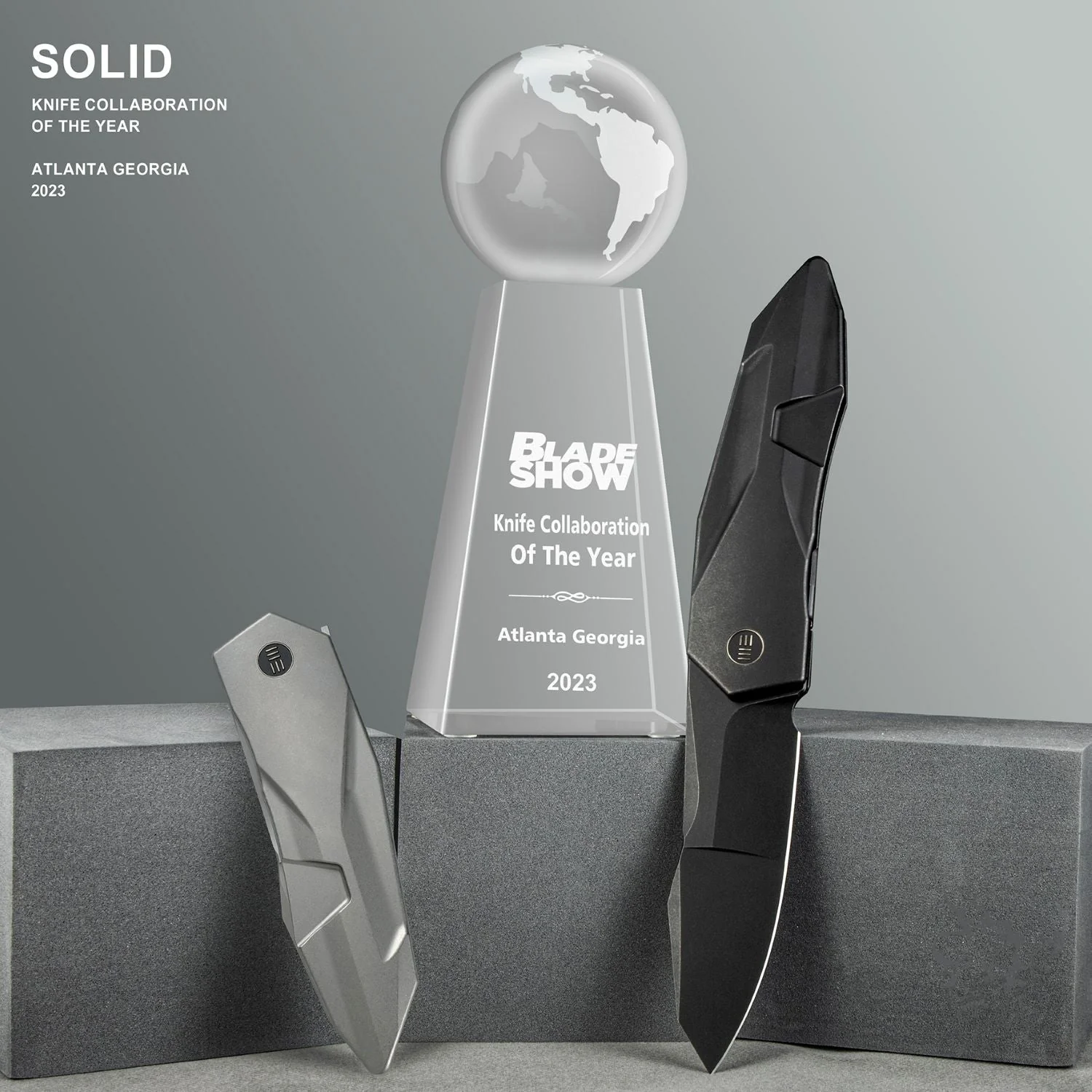 WEKNIFE Solid Flipper Knife Titanium Handle (3.88" CPM 20CV Blade) WE22028-5 - Image 2