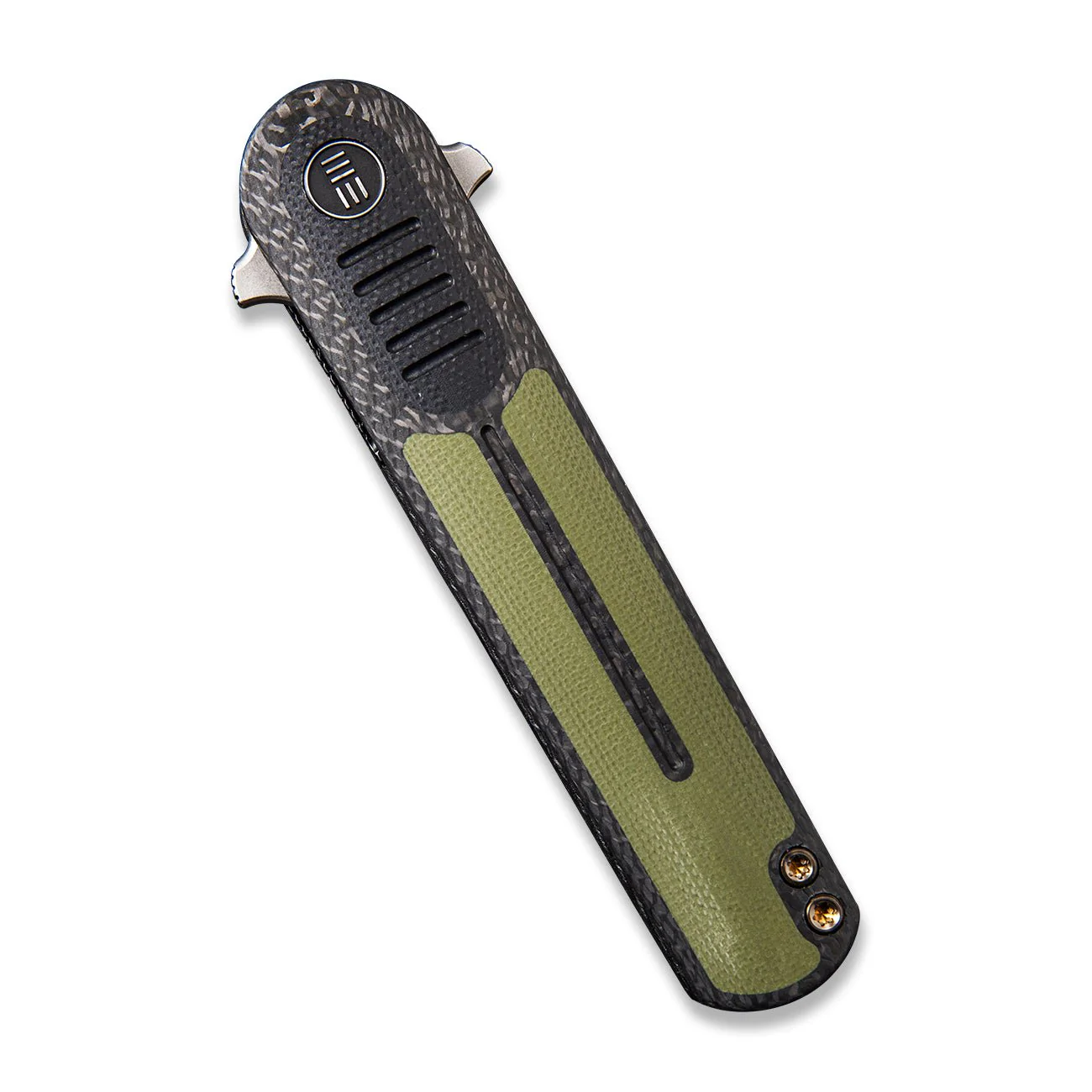 WEKNIFE Angst Flipper Knife G10 & Carbon Fiber Handle(3.06" CPM S35VN Blade) 2002A - Image 5