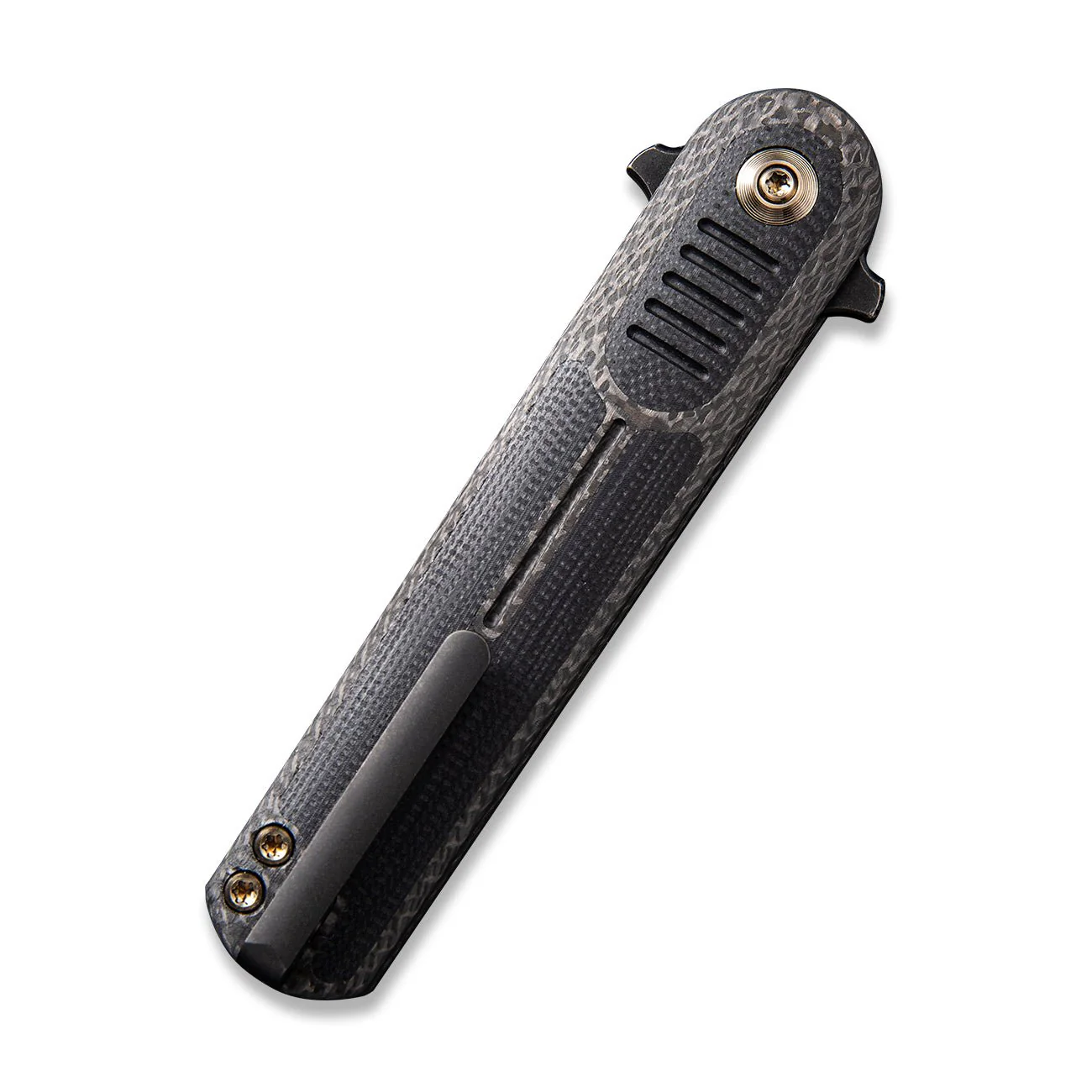 WEKNIFE Angst Flipper Knife G10 & Carbon Fiber Handle (3.06" CPM S35VN Blade) 2002C - Image 6