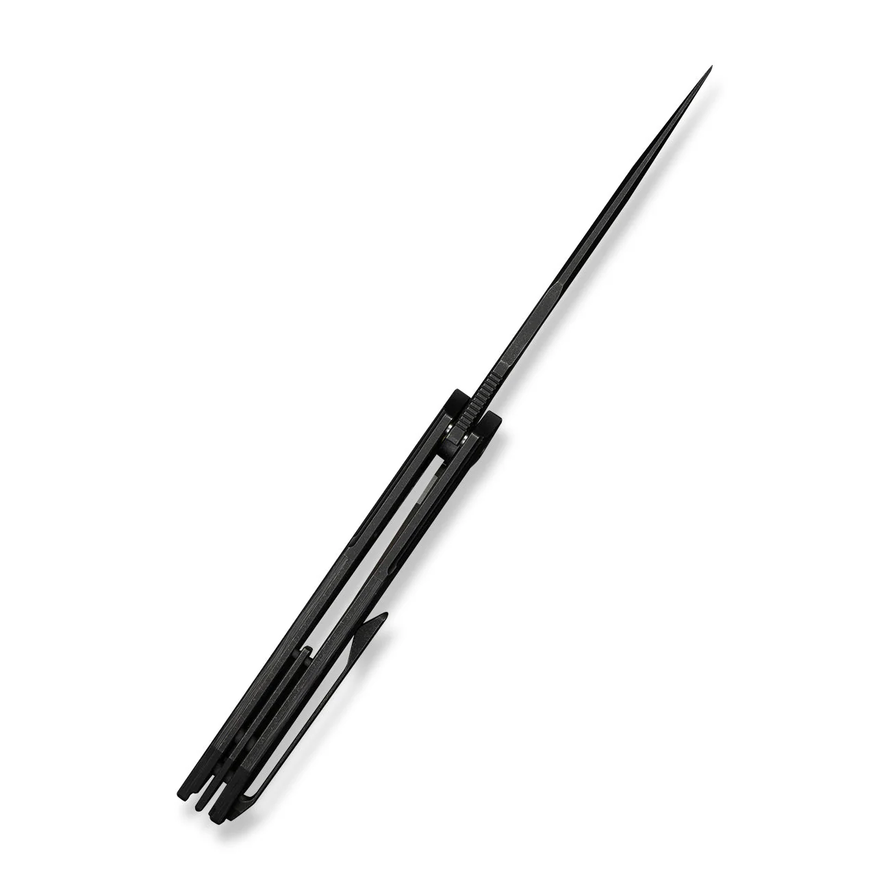 WEKNIFE Archeozoic Flipper Knife Titanium & Carbon Fiber Handle (4" M390 Blade) WE23091-1 - Image 9