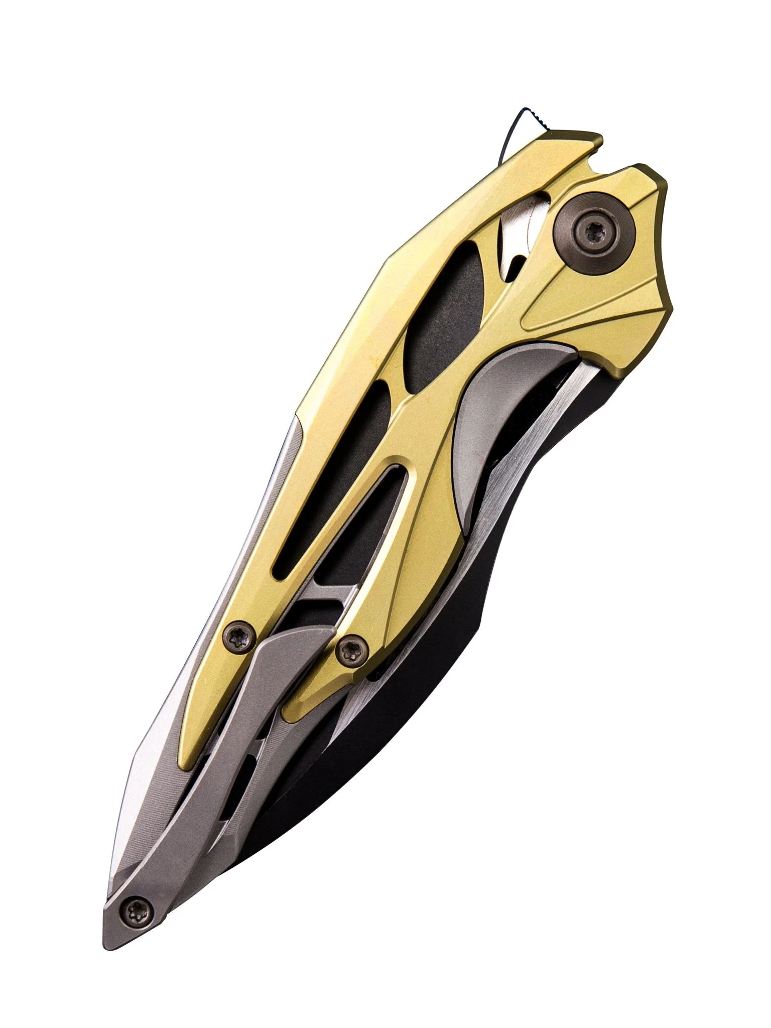 WEKNIFE Arrakis Flipper Knife Titanium Handle (3.45" M390 Blade) 906A - Image 3