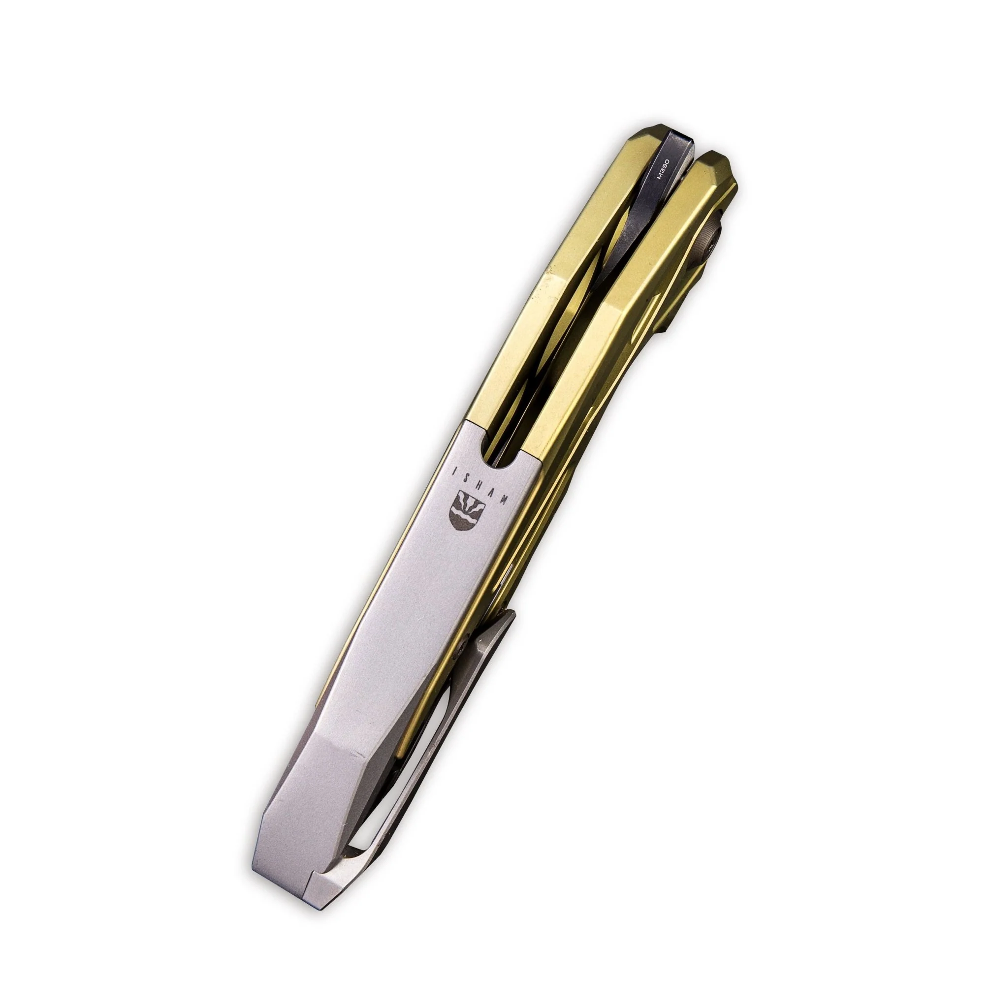 WEKNIFE Arrakis Flipper Knife Titanium Handle (3.45" M390 Blade) 906A - Image 4