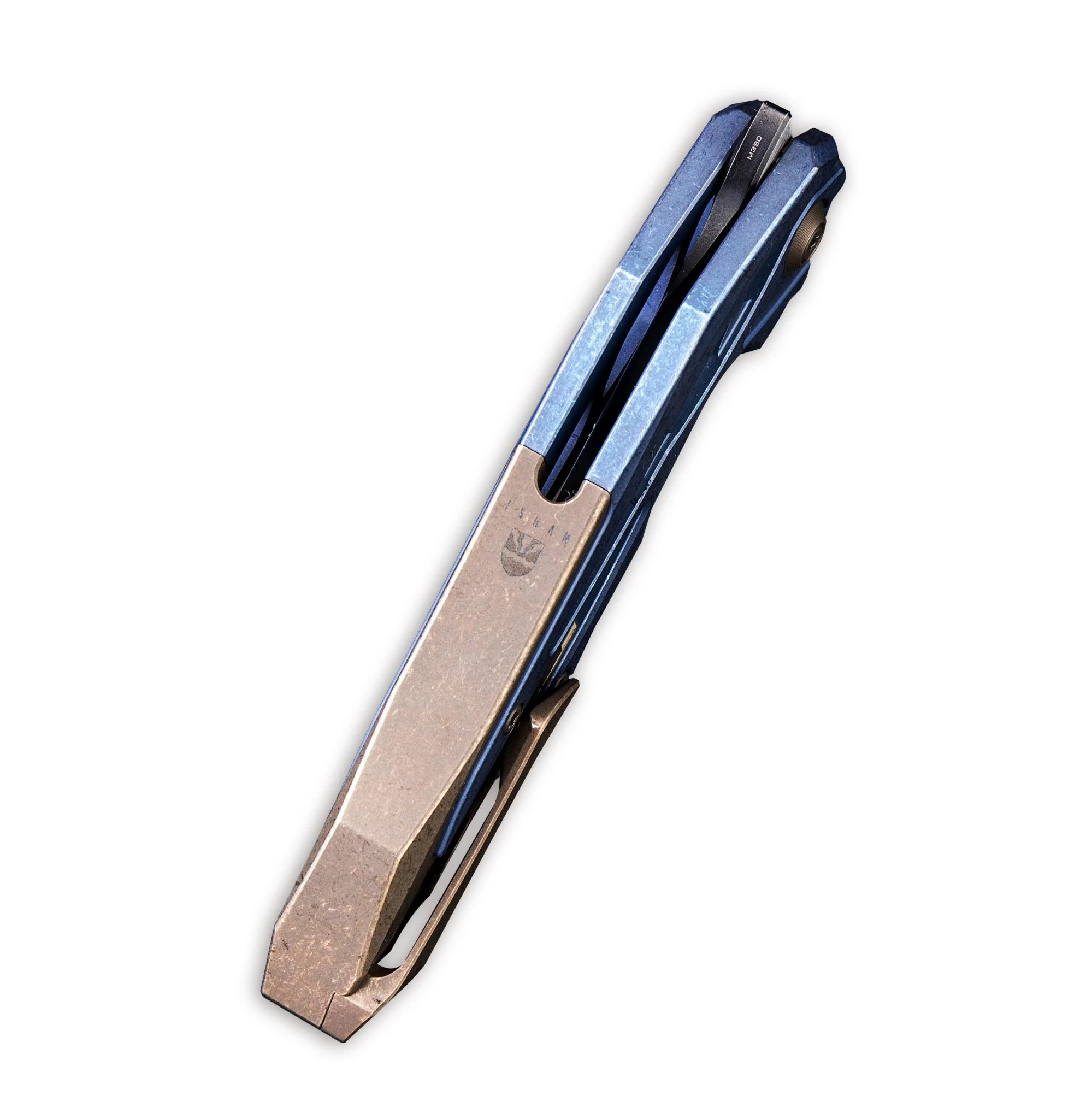 WEKNIFE Arrakis Flipper Knife Titanium Handle (3.45" M390 Blade) 906B - Image 4