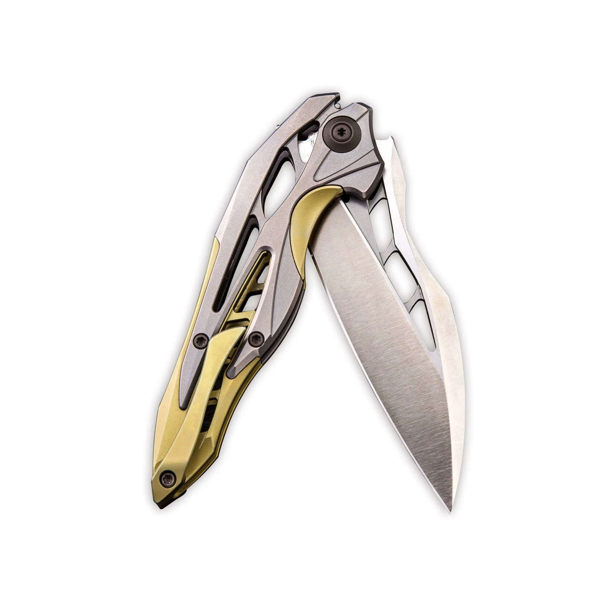 WEKNIFE Arrakis Flipper Knife Titanium Handle (3.45" M390 Blade) 906C - Image 3