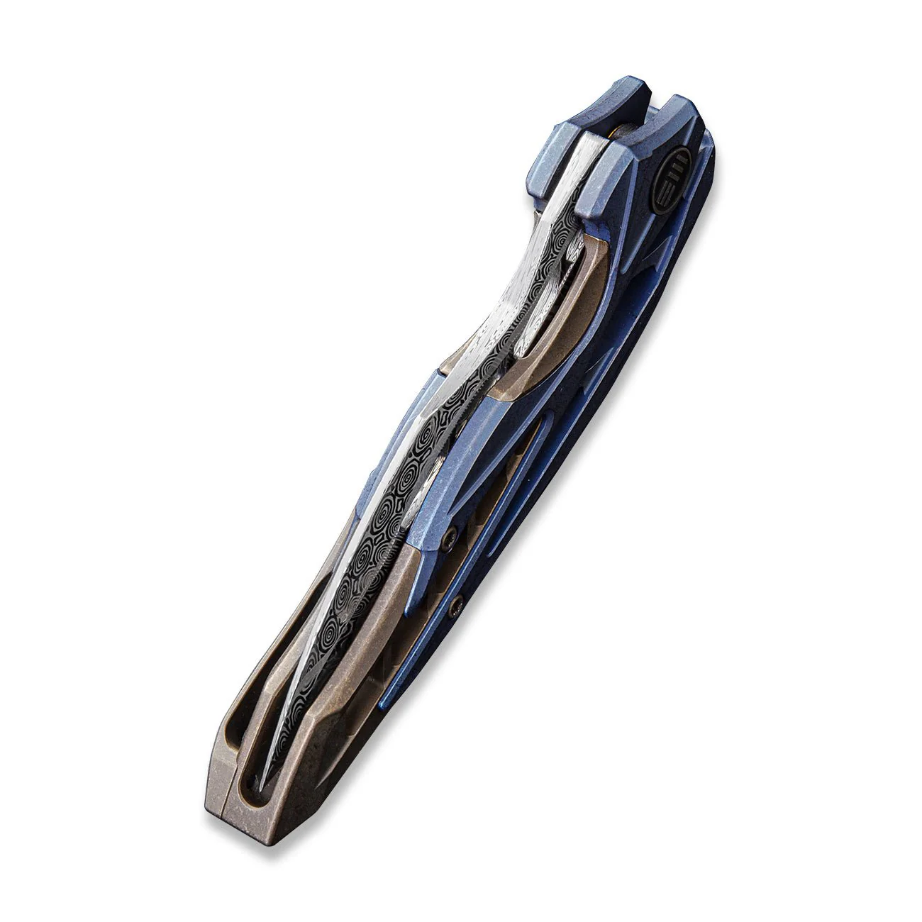 WEKNIFE Arrakis Flipper Knife Titanium Handle (3.45" Damasteel Blade) 906DS-1 - Image 7