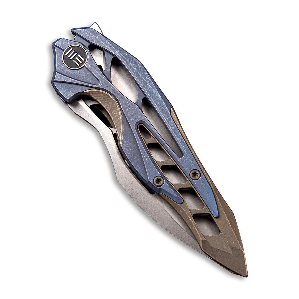 WEKNIFE Arrakis Flipper Knife Titanium Handle (3.45" M390 Blade) 906E - Image 5