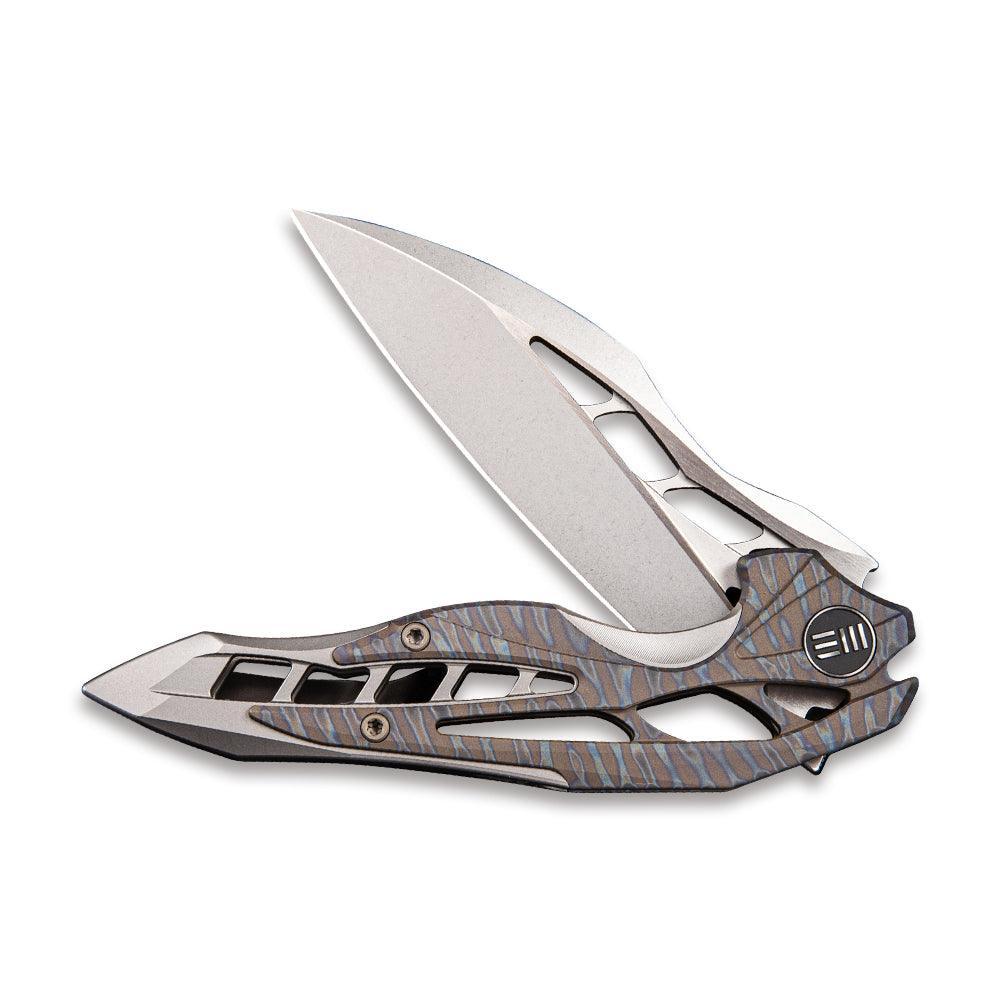 WEKNIFE Arrakis Flipper Knife Titanium Handle (3.45" M390 Blade) 906F - Image 4
