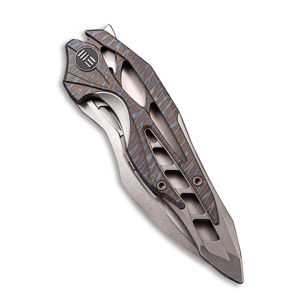 WEKNIFE Arrakis Flipper Knife Titanium Handle (3.45" M390 Blade) 906F - Image 5