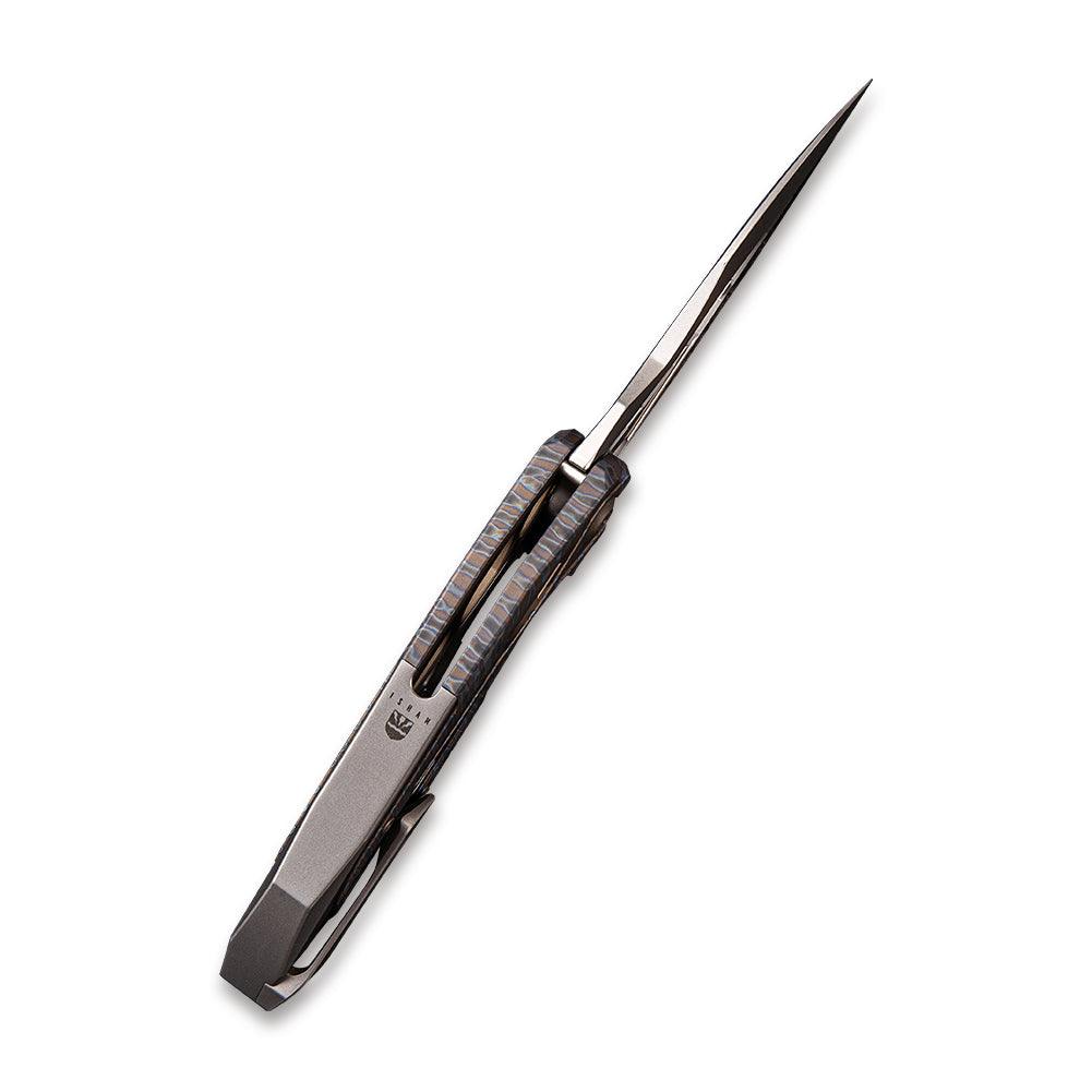 WEKNIFE Arrakis Flipper Knife Titanium Handle (3.45" M390 Blade) 906F - Image 8