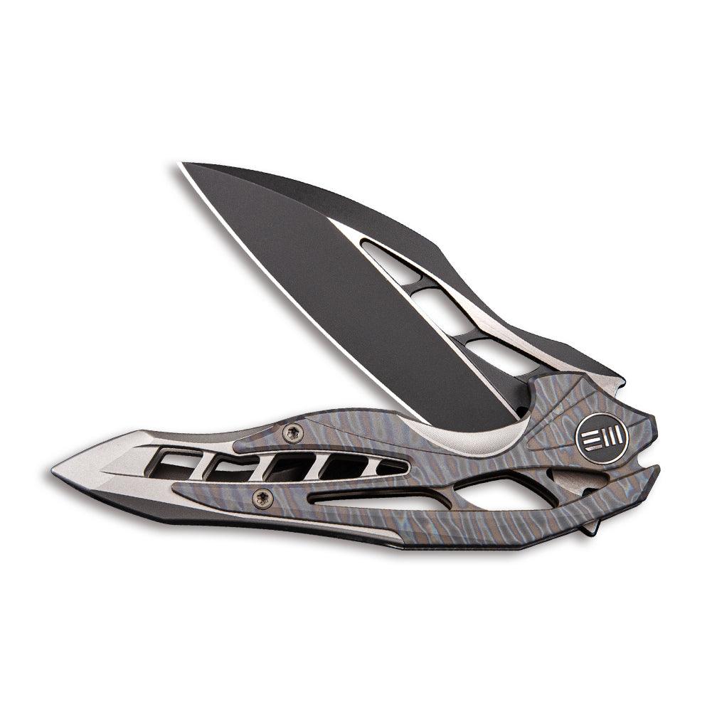 WEKNIFE Arrakis Flipper Knife Titanium Handle (3.45" M390 Blade) 906G - Image 4