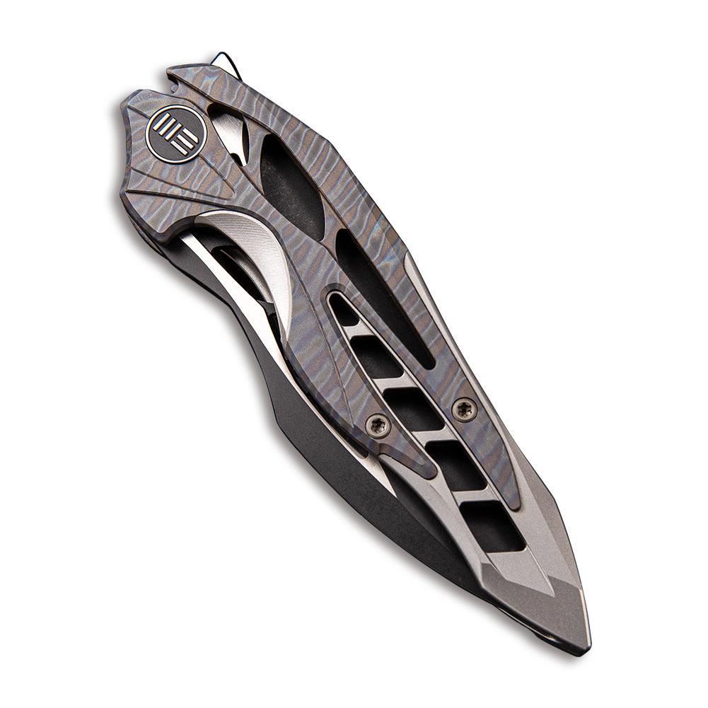 WEKNIFE Arrakis Flipper Knife Titanium Handle (3.45" M390 Blade) 906G - Image 5