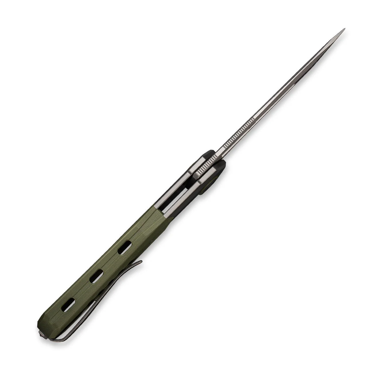 WEKNIFE Arsenal Flipper & Thumb Hole Knife Titanium & G10 Handle (3.56" CPM 20CV Blade) WE20073-1 - Image 8