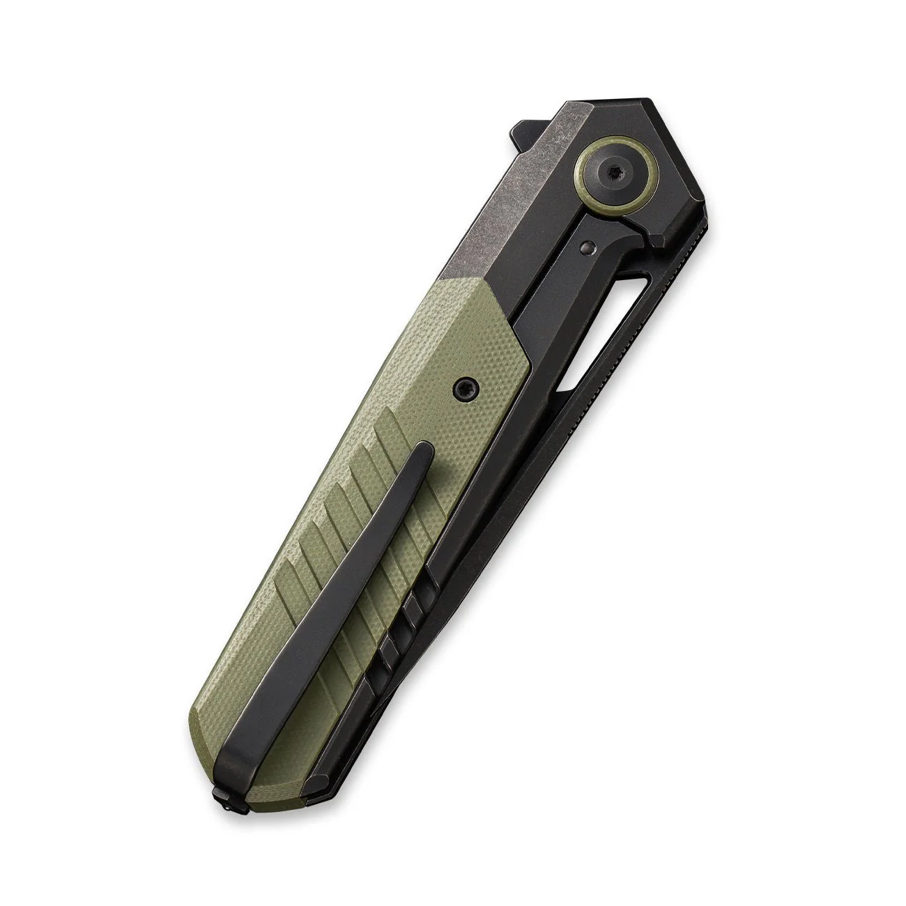 WEKNIFE Arsenal Flipper & Thumb Hole Knife Titanium & G10 Handle (3.56" CPM 20CV Blade) WE20073-2 - Image 6