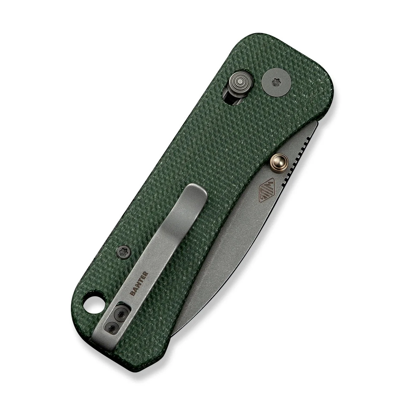 WEKNIFE Banter 2 Thumb Stud & Crossbar Lock Knife Micarta Handle (2.87" CPM S35VN Blade) WE23075-3 - Image 8
