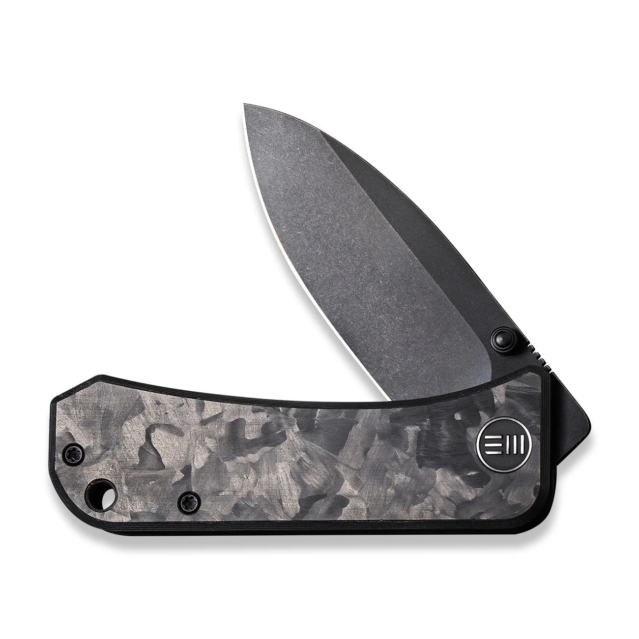 WEKNIFE Banter Thumb Stud Knife Carbon Fiber Handle (2.9" CPM S35VN Blade) 2004H - Image 4