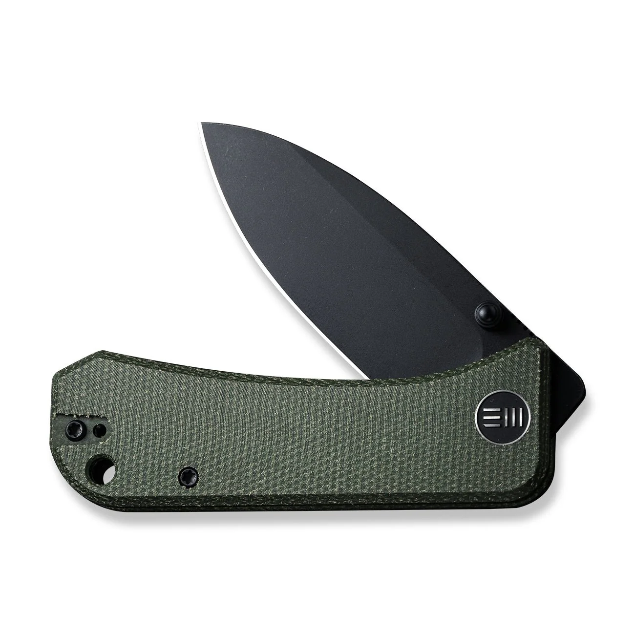 WEKNIFE Banter Thumb Stud Knife Micarta Handle (2.9" CPM S35VN) 2004J - Image 5
