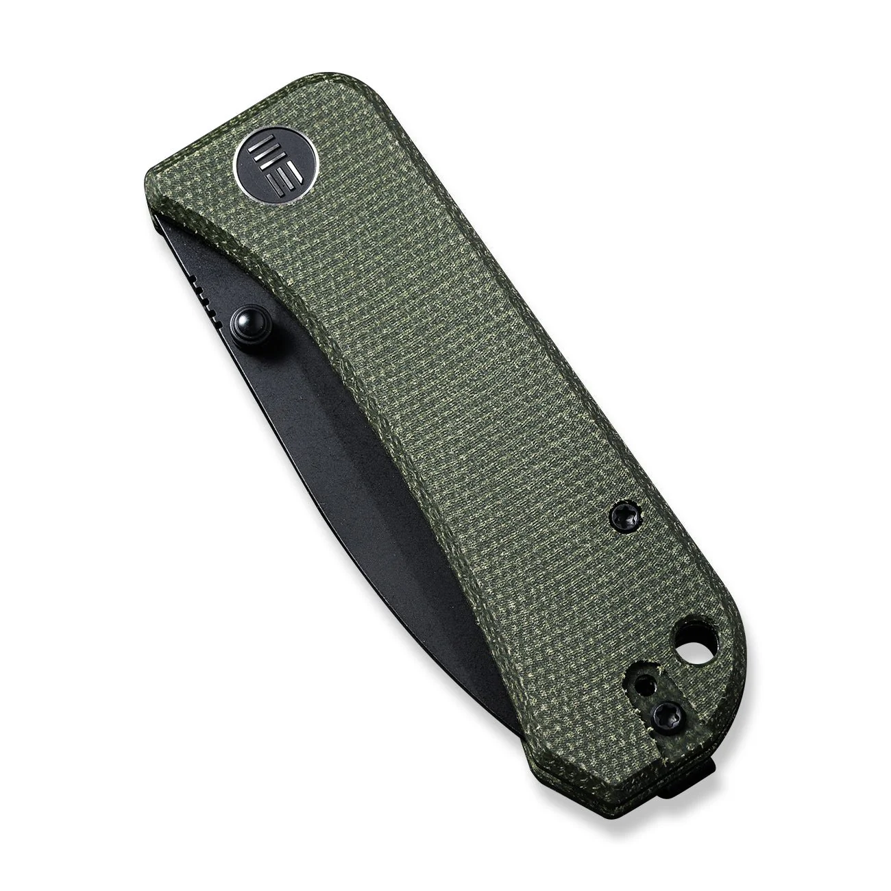 WEKNIFE Banter Thumb Stud Knife Micarta Handle (2.9" CPM S35VN) 2004J - Image 6